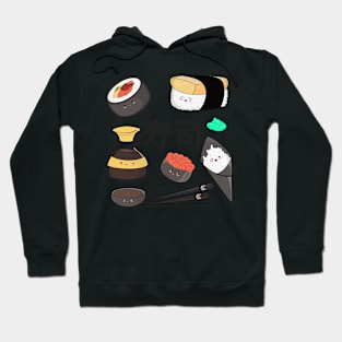 Cute Kawaii Japanese Sushi Hoodie